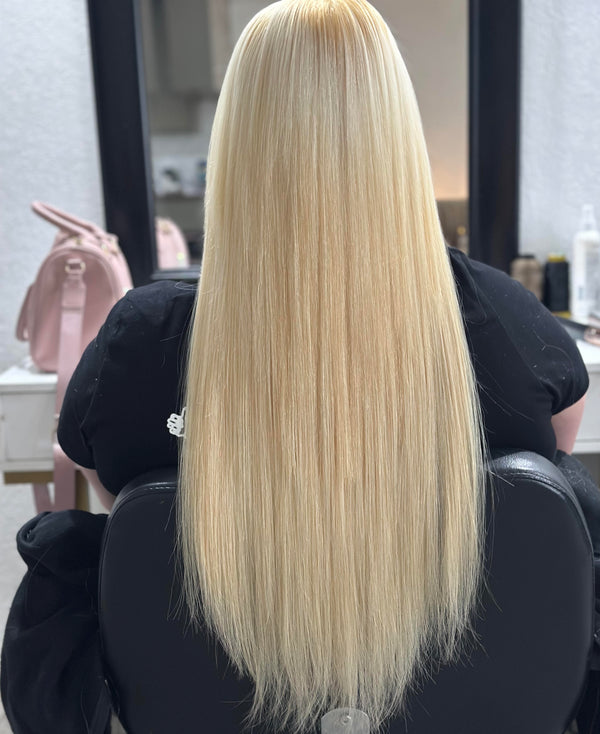 Client hair extension transformation — Stina Hair Co.