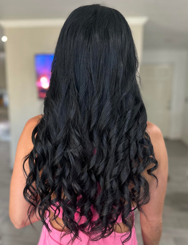 Client hair extension transformation — Stina Hair Co.