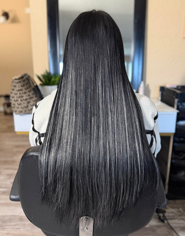 Client hair extension transformation — Stina Hair Co.
