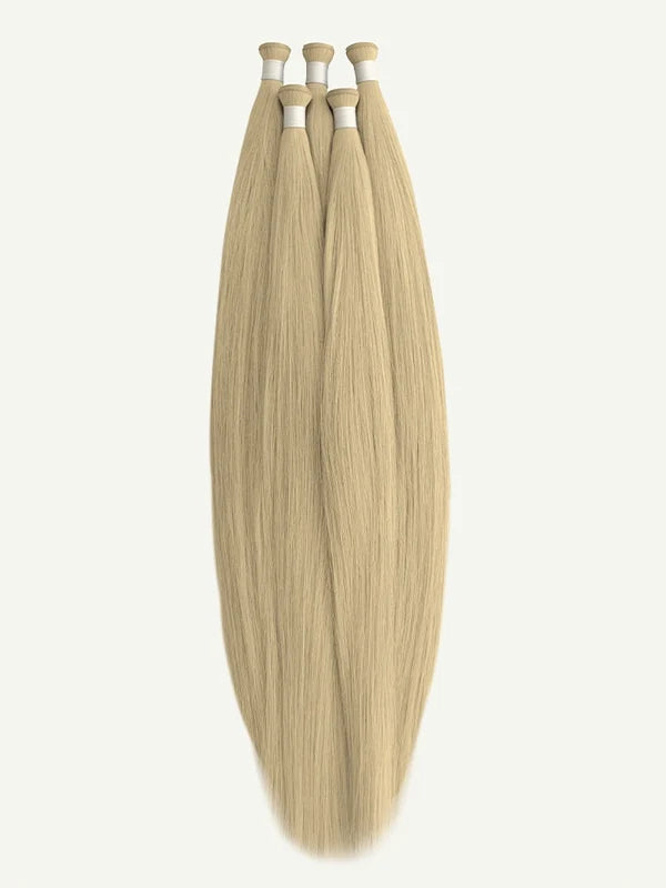 Ashy Blonde Genius Weft Hair Extensions — Stina Hair Co.