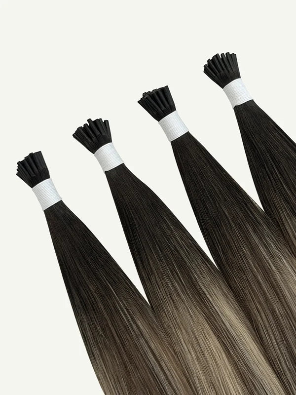 Brunette Honey #U24 I-Tip Hair Extensions — Stina Hair Co.