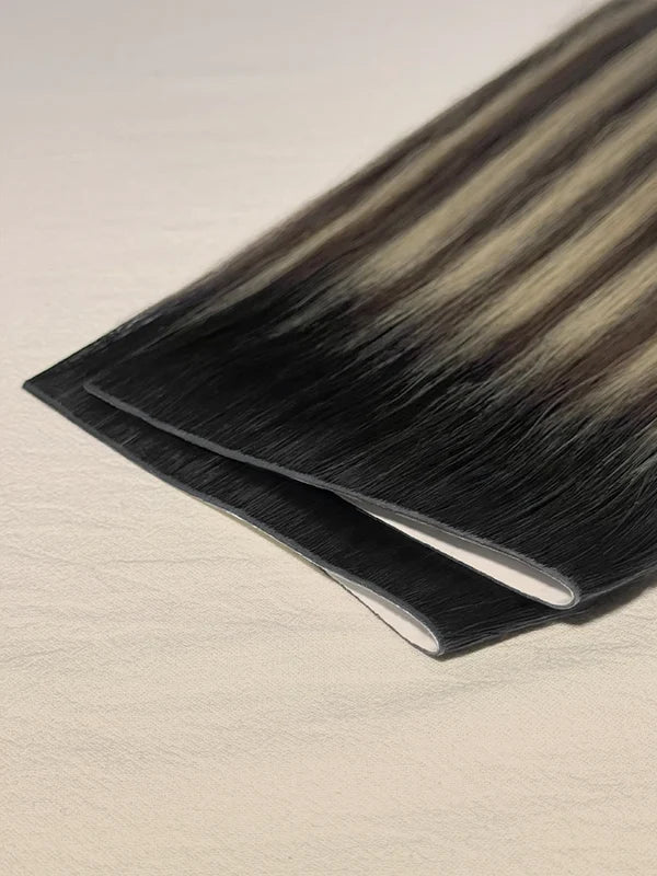 Brunette Honey #U24 hair extensions — Stina Hair Co.