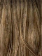 Caramel Latte #6N/9C Wavy/Curly Keratin Flat Tip Hair Extensions — Stina Hair Co.