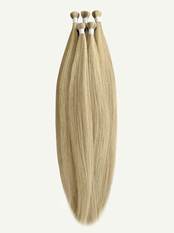 Champagne Kiss #9D/80 Genius Weft Hair Extensions — Stina Hair Co.
