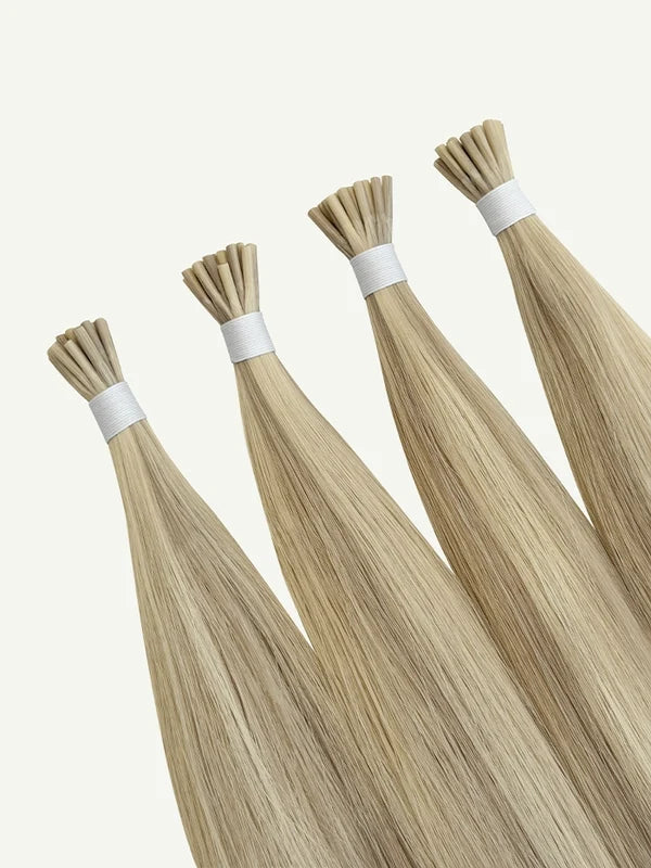 Champagne Kiss #9D/80 I-Tip Hair Extensions — Stina Hair Co.