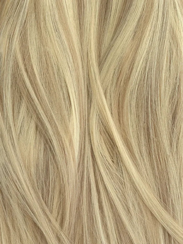 Champagne Kiss #9D/80 Wavy/Curly Genius Weft Hair Extensions — Stina Hair Co.