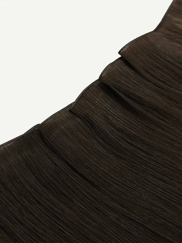 Espresso Brown #1CN Genius Weft Hair Extensions — Stina Hair Co.