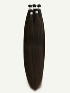 Espresso Brown #1CN Genius Weft Hair Extensions — Stina Hair Co.