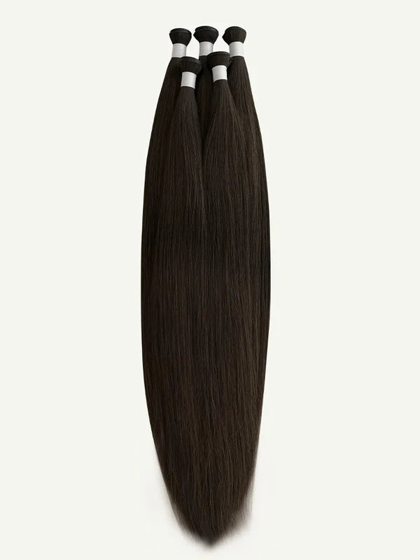 Espresso Brown #1CN Genius Weft Hair Extensions — Stina Hair Co.