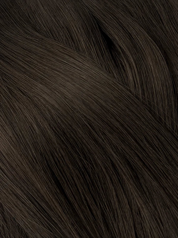 Espresso Brown #1CN I-Tip Hair Extensions — Stina Hair Co.