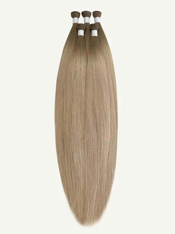 Flaxen Sand #7A-10 Genius Weft Hair Extensions — Stina Hair Co.