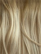 Balay #12/Ice Wavy/Curly Keratin Flat Tip Hair Extensions — Stina Hair Co.