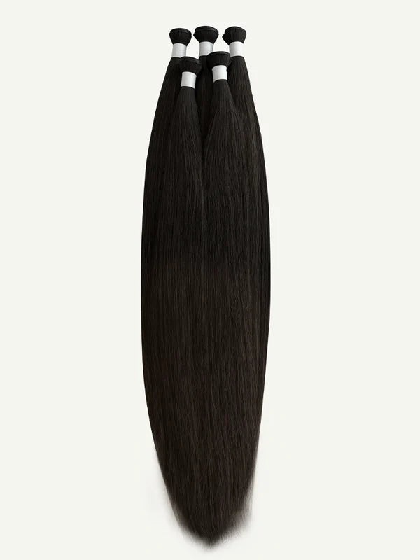 Soft Black #1B Genius Weft Hair Extensions — Stina Hair Co.
