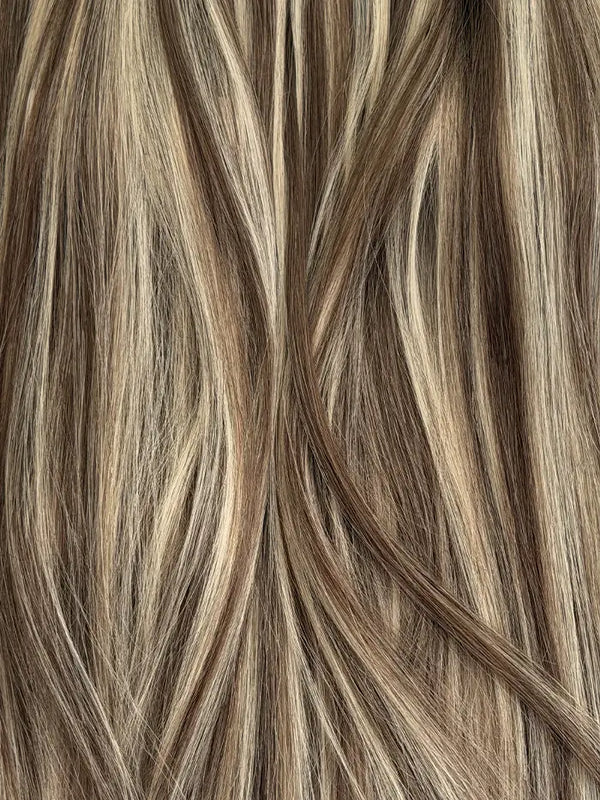 Smoke Platinum #P5/80 Wavy/Curly Genius Weft Hair Extensions — Stina Hair Co.