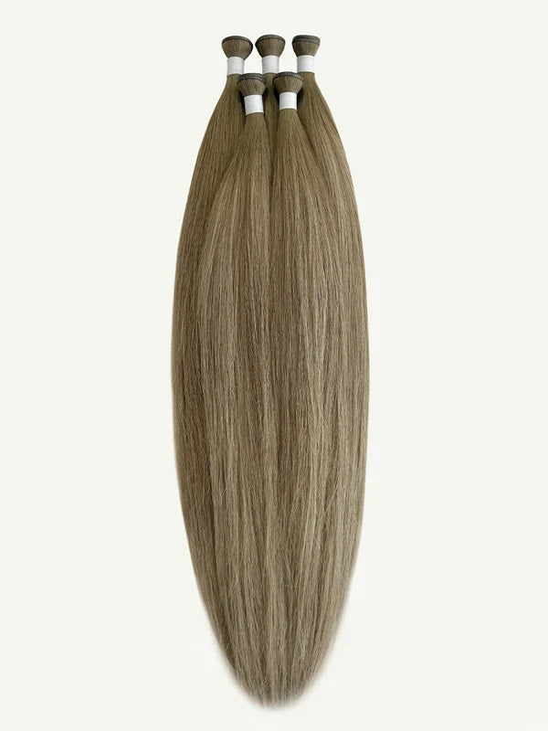 Tea Brown Mix #C29 Genius Weft Hair Extensions — Stina Hair Co.
