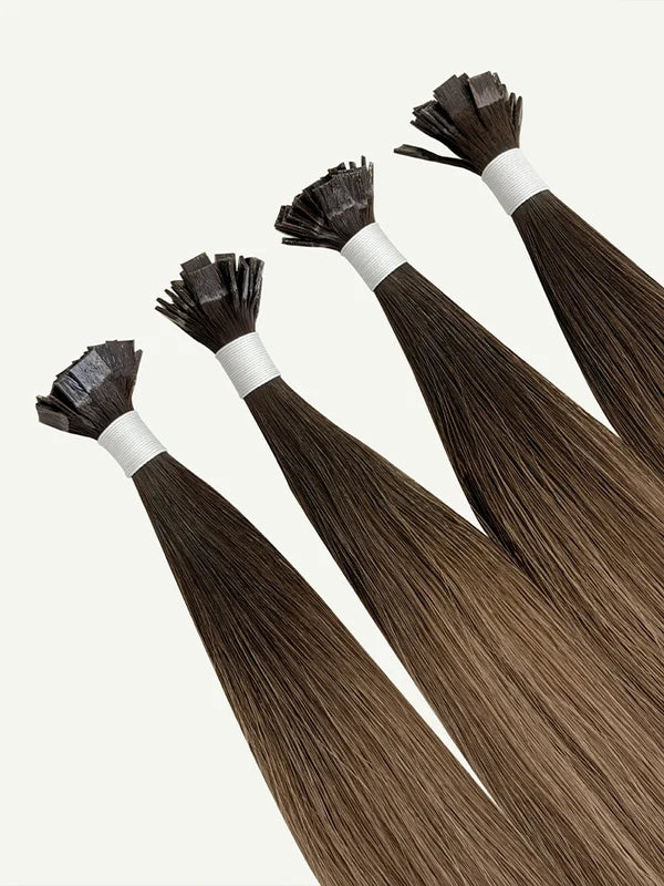 Toffee Melt #RC248 Keratin Flat Tip Hair Extensions — Stina Hair Co.