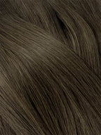 Walnut Brown #3 Wavy/Curly Genius Weft Hair Extensions — Stina Hair Co.