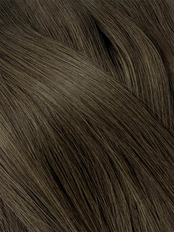 Walnut Brown #3 Invisible Tape-In Weft Hair Extensions — Stina Hair Co.