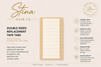 Double Sided Replacement Tape