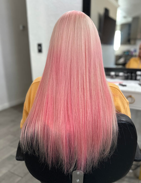 Client hair extension transformation — Stina Hair Co.