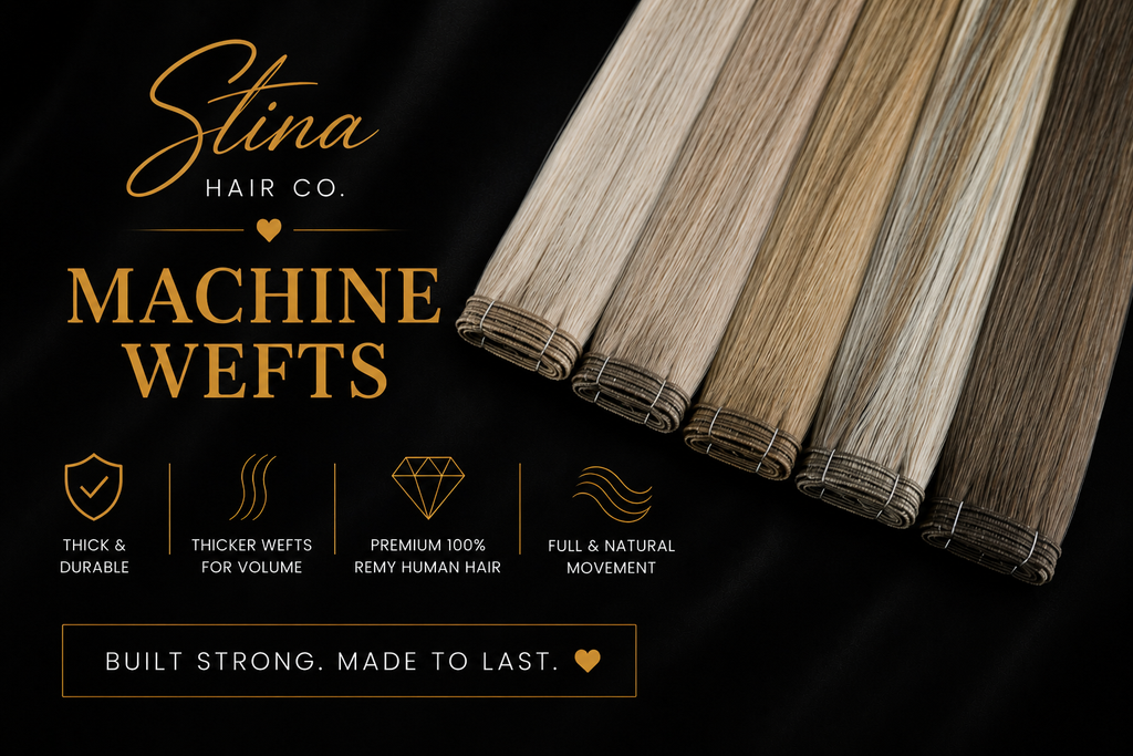 Machine Weft Hair Extensions