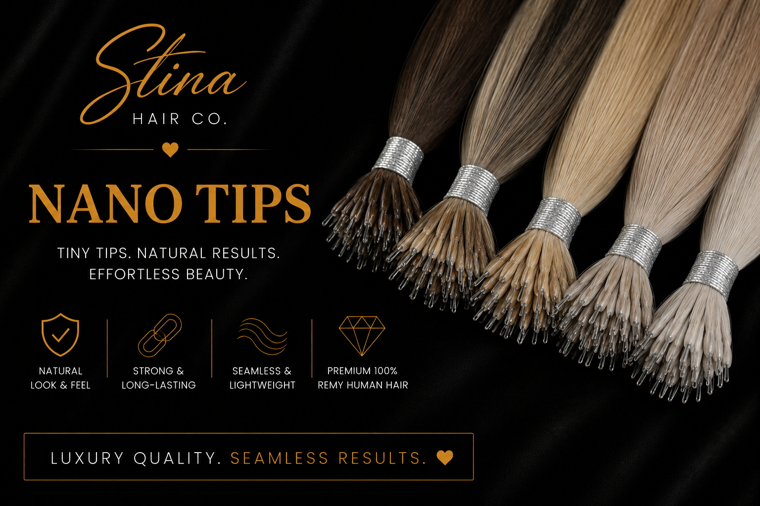 Nano Tip Hair Extensions