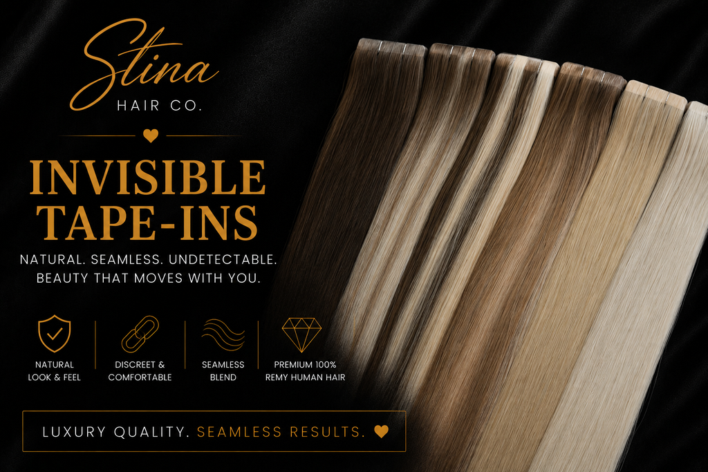 Invisible Tape In Hair Extensions