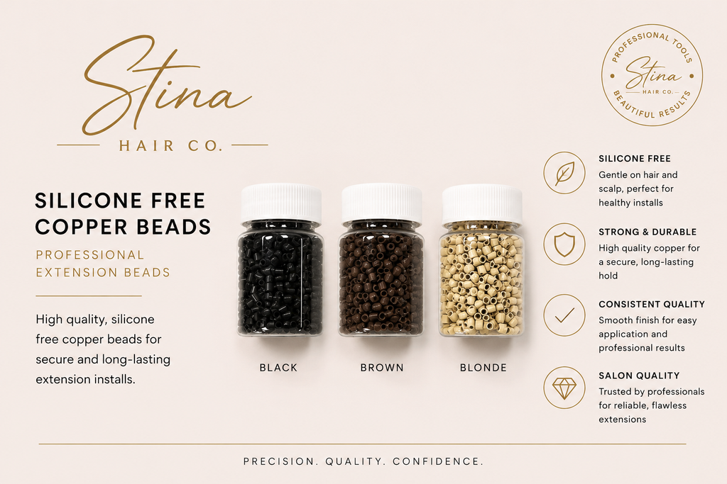 Copper Silicone-Free Beads