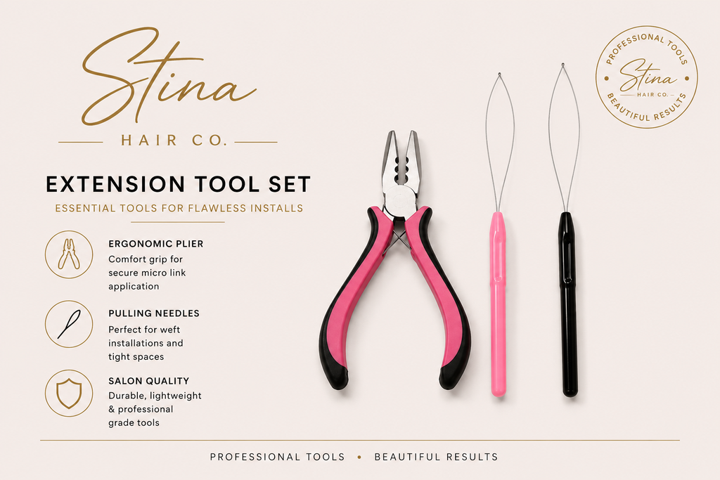 Plier Set of Hair Extensions